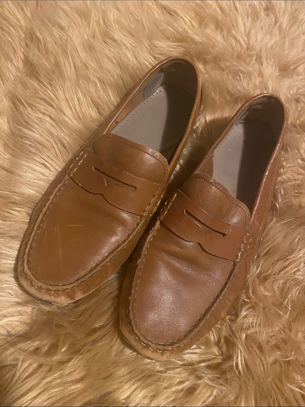 Women’s Coke Haan Penny Loafers Brown Size 8